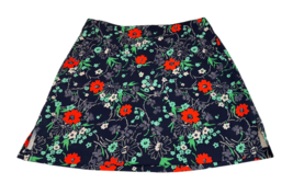 Lady Hagen Golf Skort Navy Multi Floral Women 4 Red Mandarin Hydro-Dri W... - $24.75
