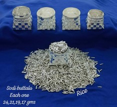 BIS HALLMARKED 925 Silver Rice Potti  - pure silver gift items - Return ... - €39,37 EUR+