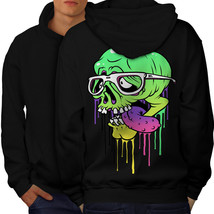 Swag Zombie Skull Sweatshirt Hoody Mask Face Men Hoodie Back - £16.60 GBP