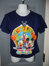 Disney Store Navy Blue Mickey Mouse Clubhouse T-Shirt Size 2T Youth EUC - £14.86 GBP