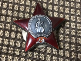 USSR original Order of the Red Star. Silver Орден - £81.05 GBP