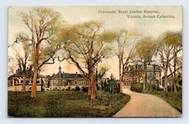 Provincial Royal Jubilee Hospital Vancouver BC Canada 1910 DB Postcard L12 - $4.42