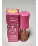 Too Faced Kissing Jelly Gloss Juicy Lip Oil Sour Pina Colada Full Size - $21.50 CAD
