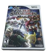 Super Smash Bros. Brawl (Wii, 2008) Tested Works, With Box, No Paper - $361.70 MXN