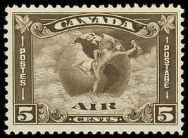 Canada C2 XF NH Airmail Stamp Unitrade $240.00 - Stuart Katz - £80.96 GBP