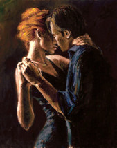 Canvas Print Picture Love dance Oil Painting canvas x inches Giclee - £8.99 GBP+