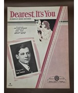1931 Vintage Sheet Music-DEAREST, IT&#39;S YOU-European Song Success-by Jos.... - $49.13