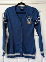 Harry Potter Ravenclaw Blue Sz S Cardigan Sweater EUC  - £19.70 GBP