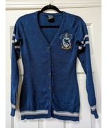 Harry Potter Ravenclaw Blue Sz S Cardigan Sweater EUC  - £19.46 GBP