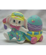 VINTAGE 1990 Hallmark Binny &amp; Smith CRAYOLA EASTER BUNNY Plastic Figurin... - $22.41 CAD