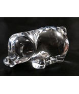 Villeroy and Boch Crystal Pig Figurine 3in Paperweight - £22.02 GBP
