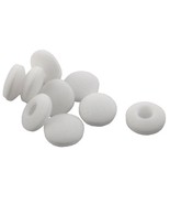 Replacement Earbud FOAM Cushion 4 PAIRS WHITE Covers earpad sponge 11/16... - $325.16 MXN