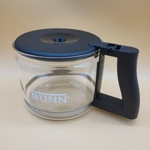 Bunn Coffee Pot 10 Cup Carafe Replacement Glass Black Lid Handle - $14.98