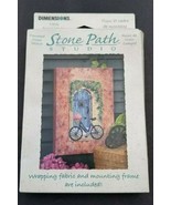 DIMENSIONS STONE PATH STUDIO-BICYCLE DELIVERY COUNTED CROSS STITCH KIT #... - £22.67 GBP