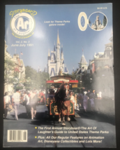 June July 1991 Main Street Disney Storyboard The Art of Laughter Magazine Vol 2 - £9.58 GBP