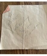 Victor Sen Young Hop Sing - Autograph Bonanza, Charlie Chan - $166.25