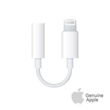 Apple Lightning to 3.5 mm Headphone Jack Adapter Original OEM iPhone 7 8+ Xs 11 - £7.76 GBP