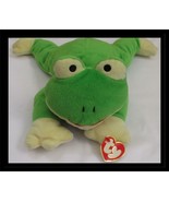 Ty Pillow Pals Ribbit the Frog 14&quot; USED - $203.30 MXN