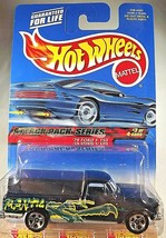 2000 Hot Wheels #23 Attack Pack Series 3/4 &#39;79 FORD F-150 Black w/Chrome 5 Spoke - £5.60 GBP