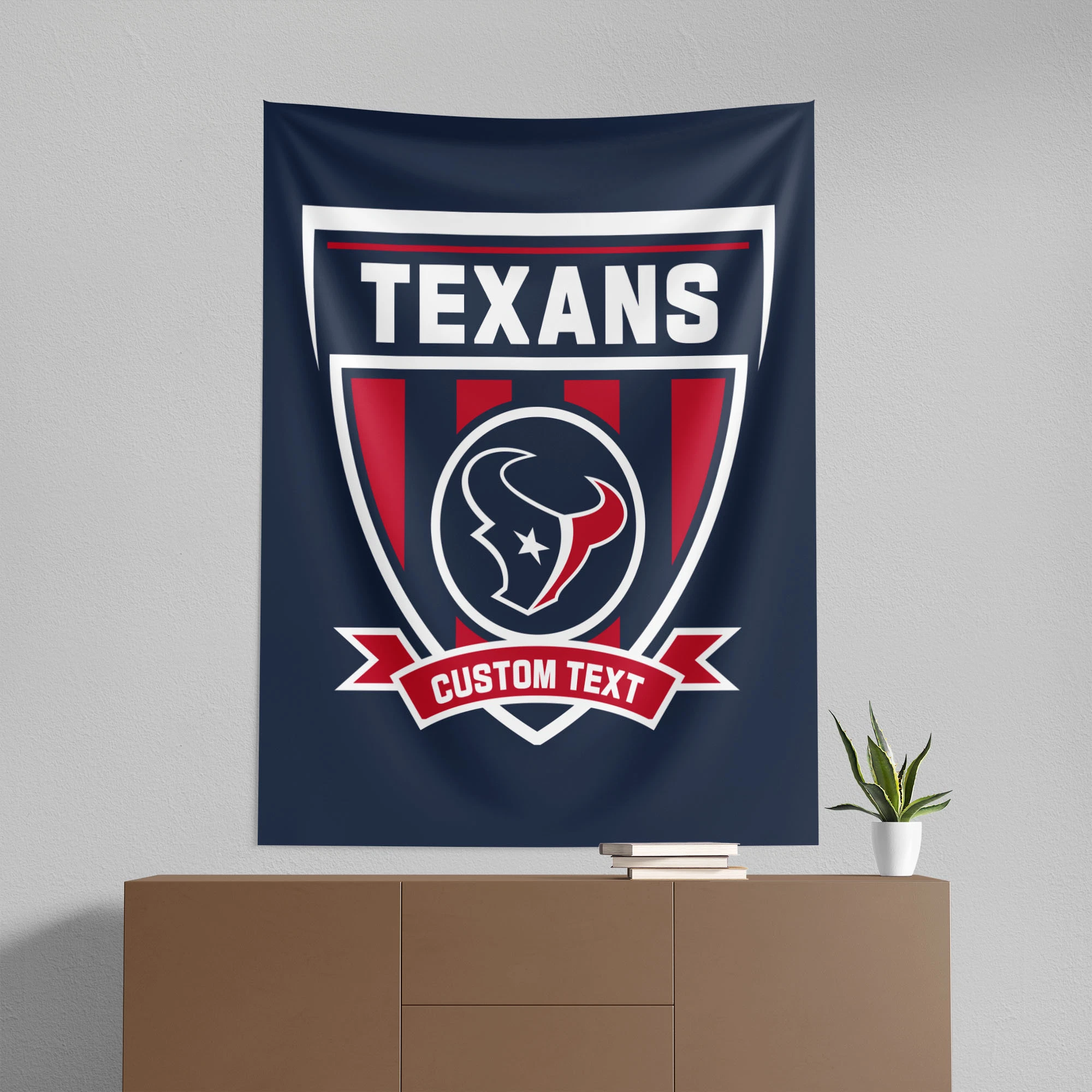 Houston Texans Officially Licensed Personalized Allegiance Banners - £33.97 GBP