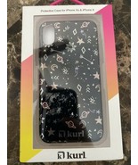 Brand New! Kurl  - New iPhone X/Xs Metallic Stars Printed Case - £7.77 GBP