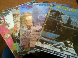 Lote De 6 The Vintage Ford Revistas 1970 Modelo CM Altura "Club Completo Año - $9.93