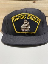 Vintage USCGC Eagle MILITARY Hat Ship Hat New Unworn Made In USA SnapBac... - $29.60