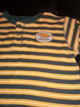 Wonder Kids Boys Triceratops Dinosaur Striped Shirt, size 5/5T - $7.99