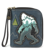 CHALA BIG FOOT ZIP AROUND WALLET BLUE - $36.63