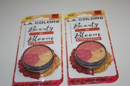 LOT OF 2 L.A Colors ~Beauty in Bloom~EYESHADOW~GARDEN PARTY CARDED - $8.97