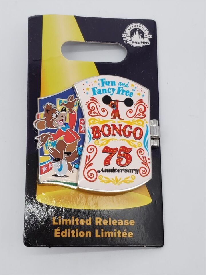 Disney - Fun and Fancy Free 75th Anniversary - Bongo Pin - $18.69