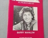 Barry Manilow Garden State Arts Center NJ July 1985 Concert program EX+ - £6.32 GBP
