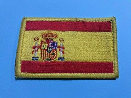 MILITARY PATCH SPAIN  FLAG ISIGNIA PATCH BADGE - $4.95