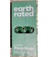 Earth Rated Dog Poop Bags 21 Refill Rolls, Lavender Scented, 315 Bags 9x13 - $17.55 CAD