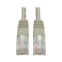 Tripp Lite N002-012-GY 12FT CAT5E Molded Patch Cable M/M Gray - £20.52 GBP