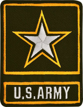 Army Acu Star Logo Embroidered Patch - £23.69 GBP