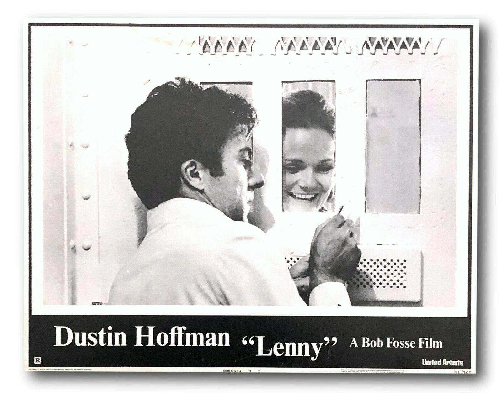 Primary image for " Lenny " Original 11x14 Authentic Lobby Card 1974 Poster #7 Hoffman Perrine