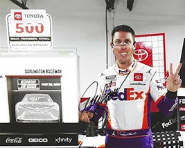 AUTOGRAPHED 2020 Denny Hamlin #11 FedEx Team DARLINGTON RACE WIN (Victor... - £56.70 GBP