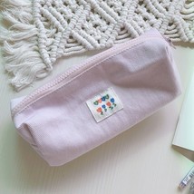 Korean Small Cosmetic Bag For Women Mini Cute Makeup Cotton Fabric Toiletry Bag  - £21.22 GBP