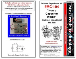 MC1-04 ** Mr Circuit Science ** Experiment Kit -How A Capacitor Works - £2.29 GBP