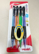 NEW Pentel Champ 0.7mm Mechanical Pencil 4-PACK Med Tip Assorted Barrel AL17BP4M - £8.50 GBP