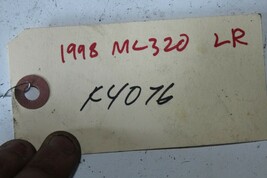 1998-2005 MERCEDES-BENZ ML320 REAR LH DRIVER EXTERIOR DOOR HANDLE K4076 image 12