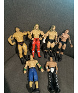 Mattel WWE Wrestling Action Figure Lot Of 6 From 2003/2011 Triple H, Bau... - $54.45