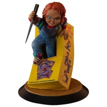 Child&#39;s Play Chucky Breaking Free From Box PVC Statue - £97.56 GBP