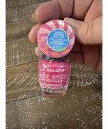 L.A. Colors Color Craze Nail Polish With Nail File Candy Pink - $10.69 CAD