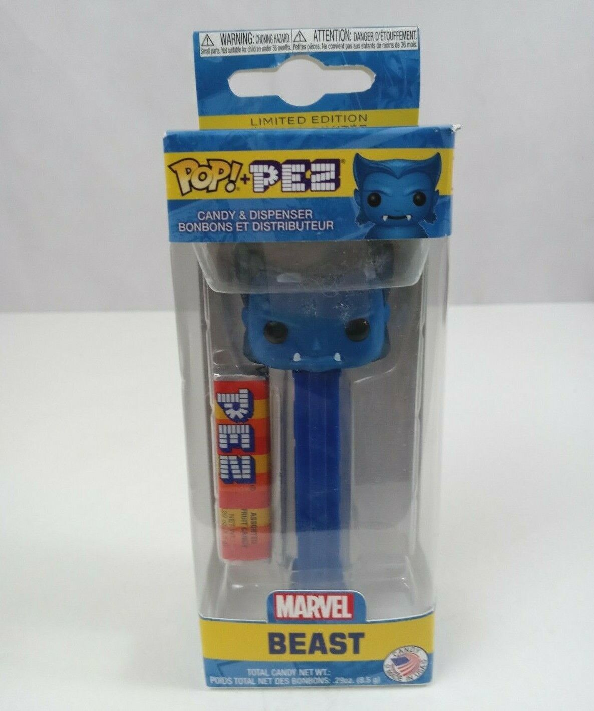 Primary image for New Funko Pop! Pez Marvel Beast Limited Edition Pez Dispenser