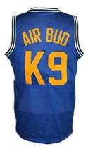 Air Bud K9 Timberwolves Basketball Jersey New Sewn Blue Any Size image 2
