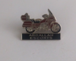 Vintage Moila Shriners Abdallah Escorts Motorcycle Lapel Hat Pin - $8.42