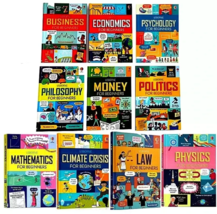 11 books hardcover Usborne Business Economics etc for Beginners hardcove... - $58.31