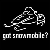 GOT SNOWMOBILE ? decal for zrt txl lxr rtx stx srx  snowmobile or trailer - £7.81 GBP